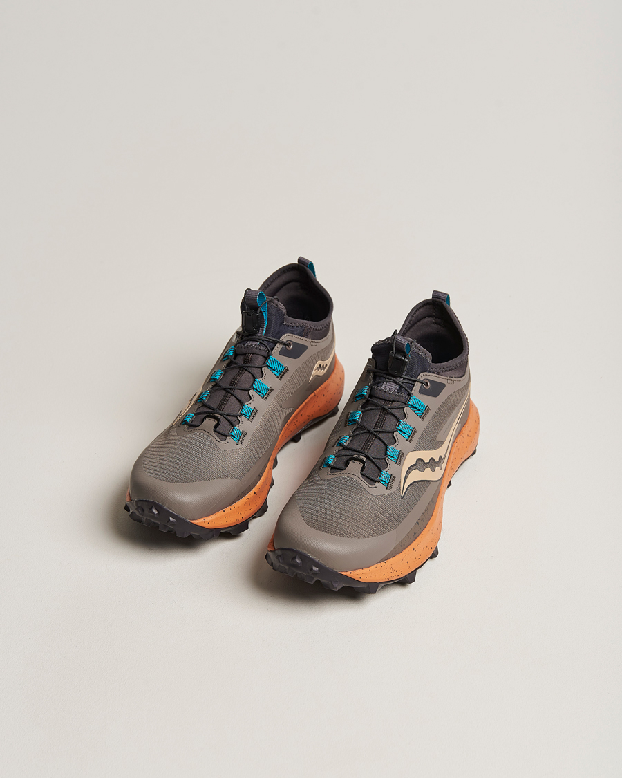 Men | Running shoes | Saucony | Peregrine 13 ST Trail Sneaker Umber/Basalt