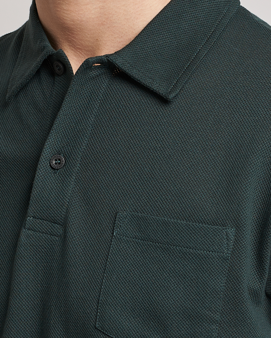 Men | Polo Shirts | Sunspel | Riviera Polo Shirt Seaweed