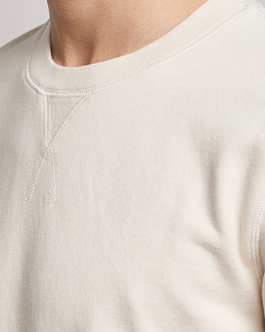 Men | Sweaters & Knitwear | Sunspel | Loopback Sweatshirt Undyed