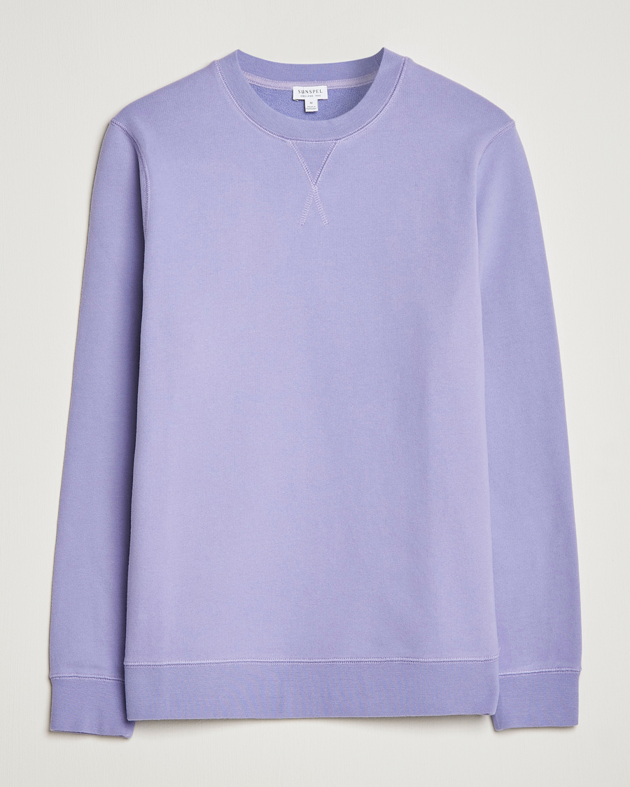 Men | Sweaters & Knitwear | Sunspel | Loopback Sweatshirt Heather