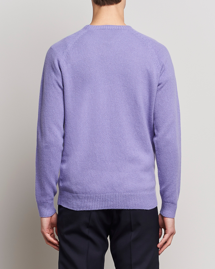 Men | Sweaters & Knitwear | Sunspel | Lambswool Crewneck Heather