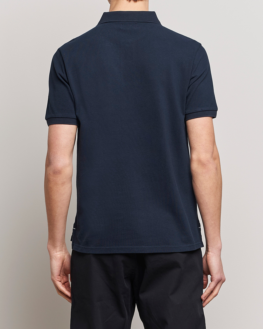 Men | Polo Shirts | Woolrich | Classic American Polo Melton Blue