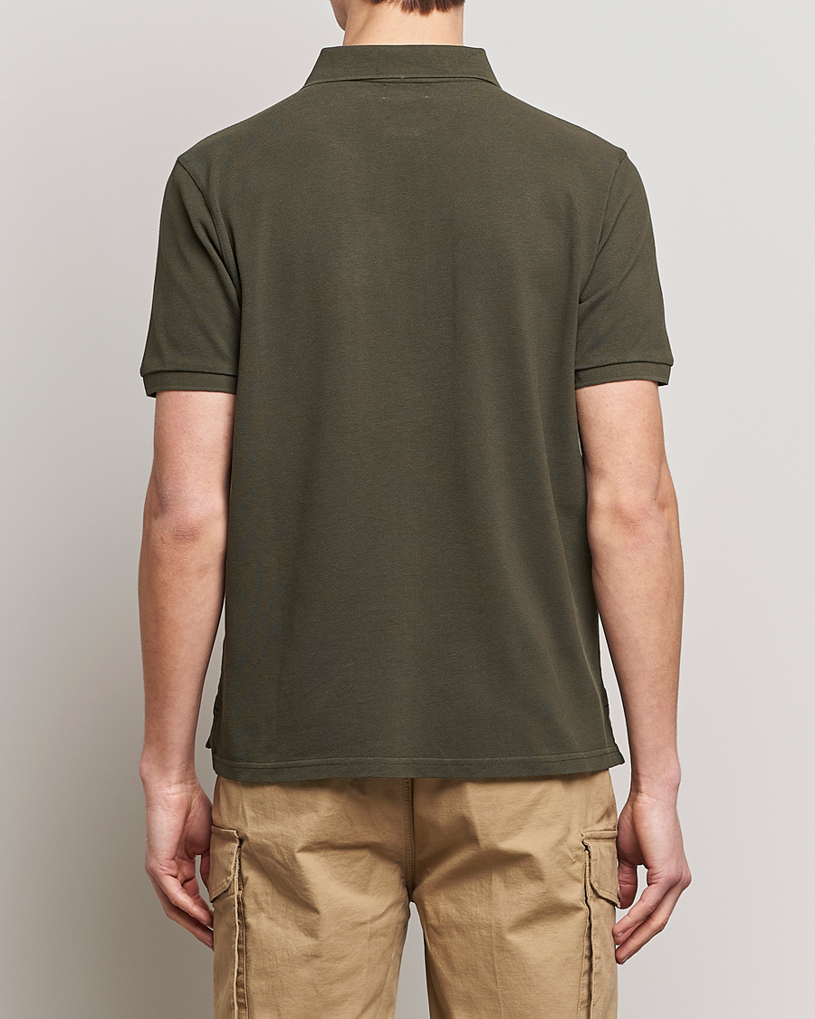 Men | Polo Shirts | Woolrich | Classic American Polo Dark Green
