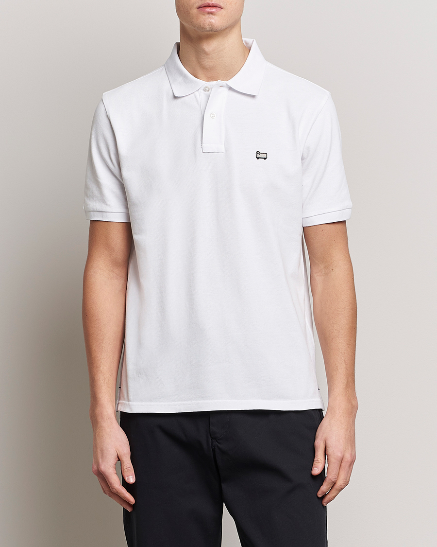 Men | Polo Shirts | Woolrich | Classic American Polo Bright White