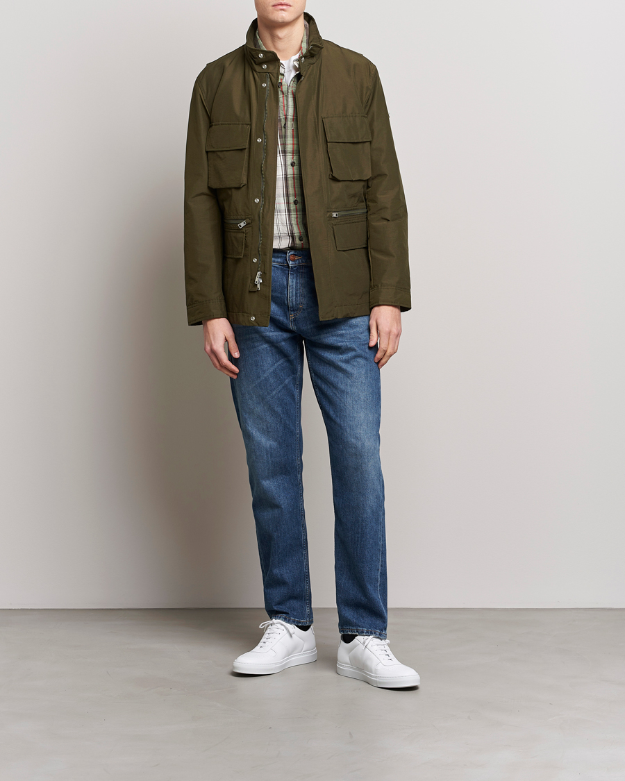 Men | Coats & Jackets | Woolrich | Cruiser Eco Field Jacket Dark Green