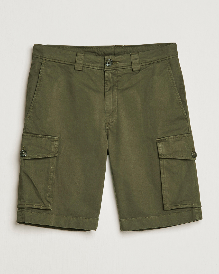 Men | Shorts | Woolrich | Classic Cargo Shorts Dark Green