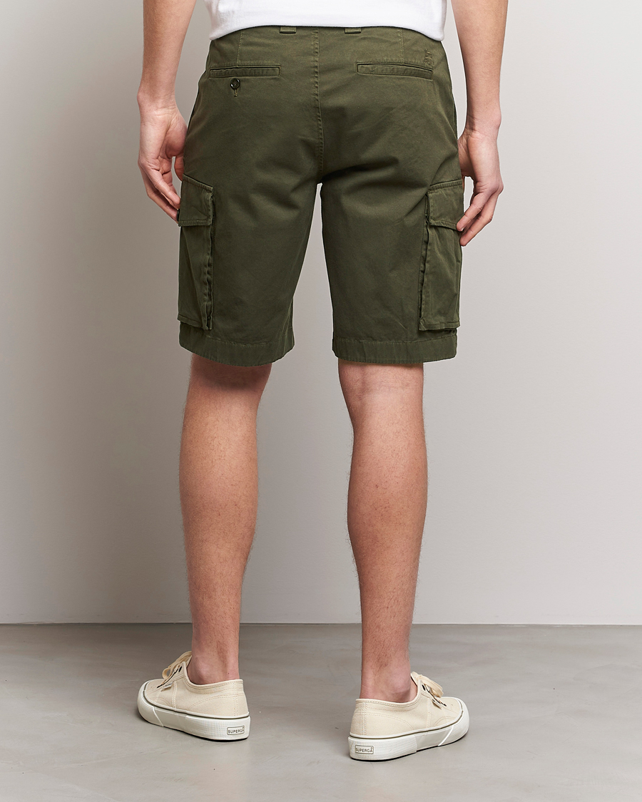 Men | Shorts | Woolrich | Classic Cargo Shorts Dark Green