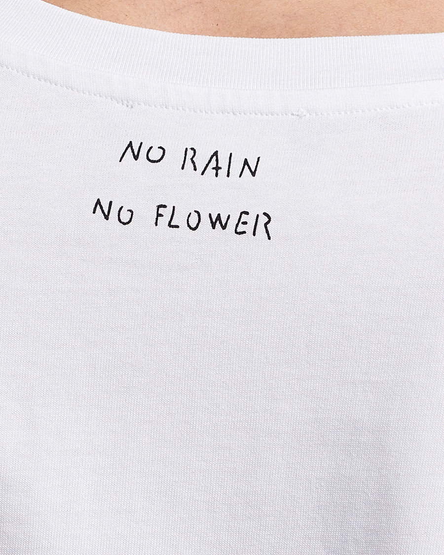 Men | T-Shirts | Lardini | Fiore Tasca Printet Logo T-Shirt White