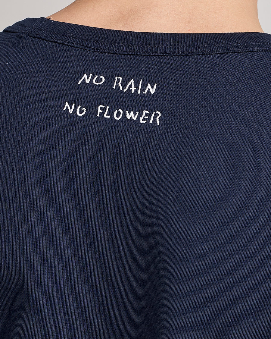 Men | Sweaters & Knitwear | Lardini | Cotton Embroidery Logo Sweatshirt Navy