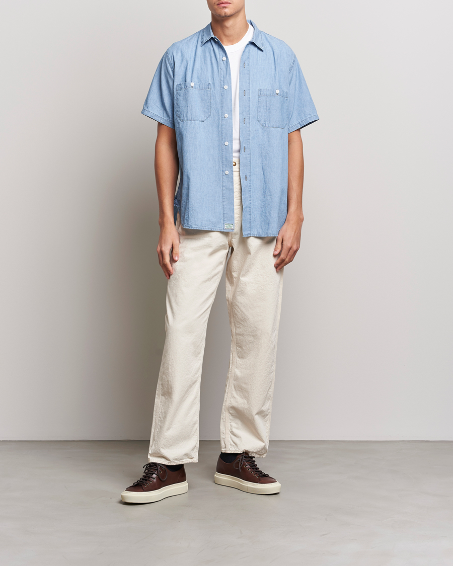 Men | Trousers | orSlow | 60s Painter Pants Ecru