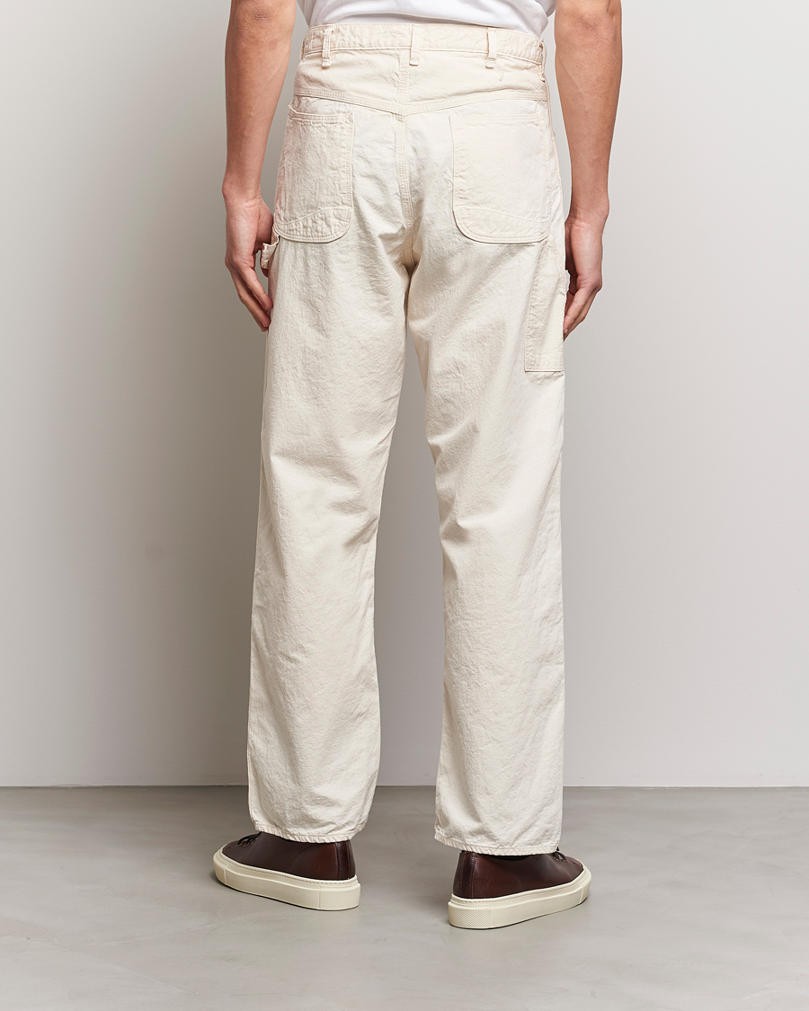 Men | Trousers | orSlow | 60s Painter Pants Ecru
