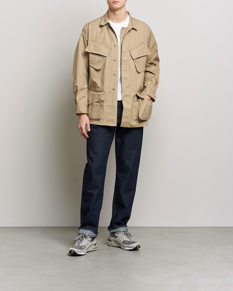 Men | Coats & Jackets | orSlow | US Army Tropical Jacket Beige