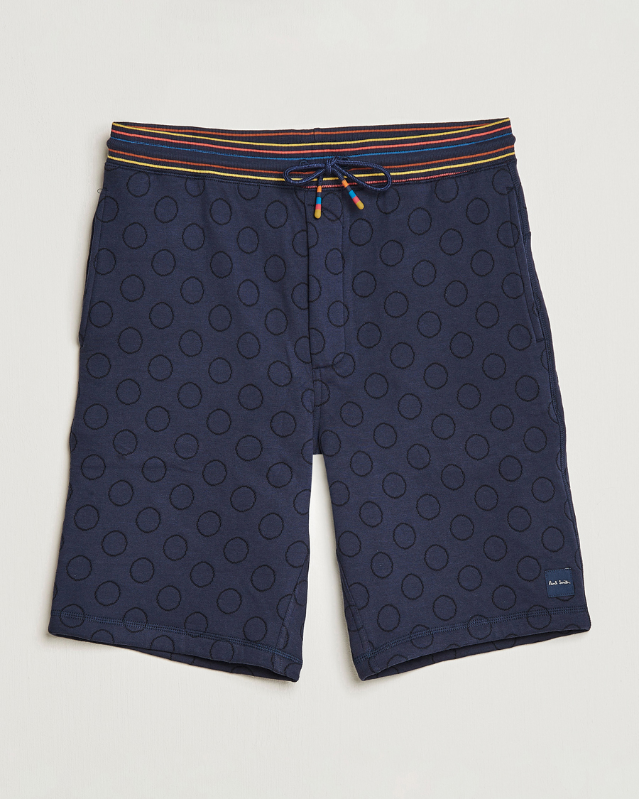Men | Shorts | Paul Smith | Jacquard Shorts Blues