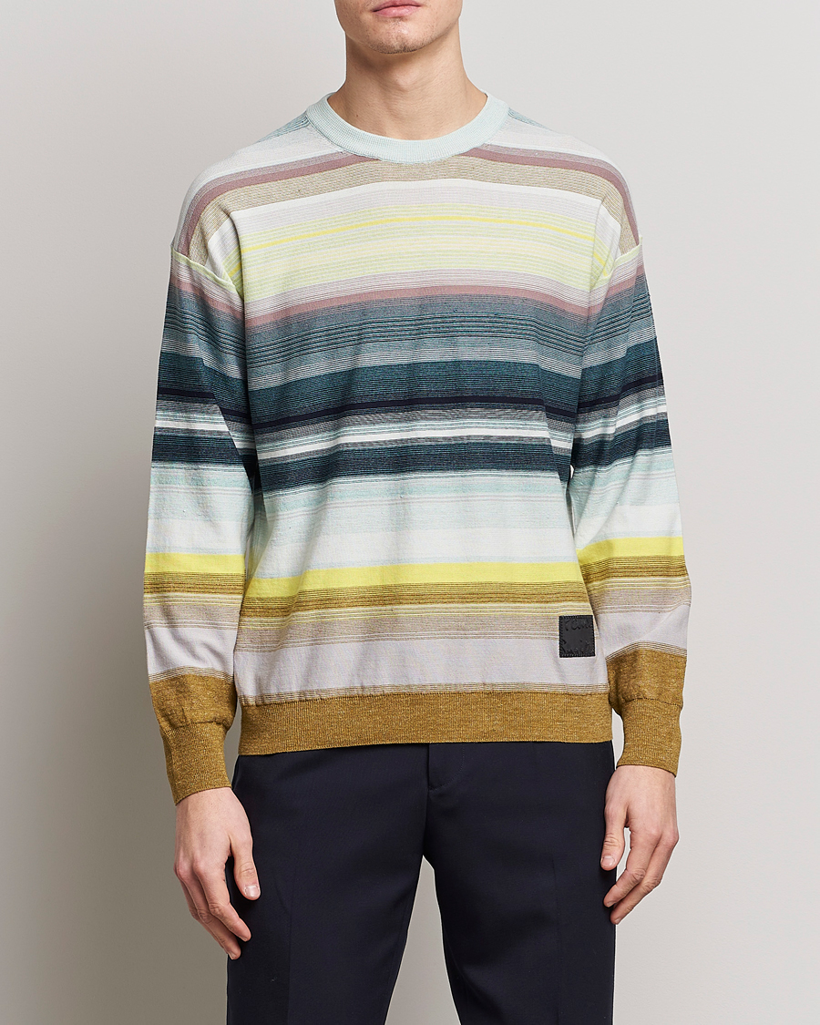 Men | Sweaters & Knitwear | Paul Smith | Crew Neck Sweater Yellow
