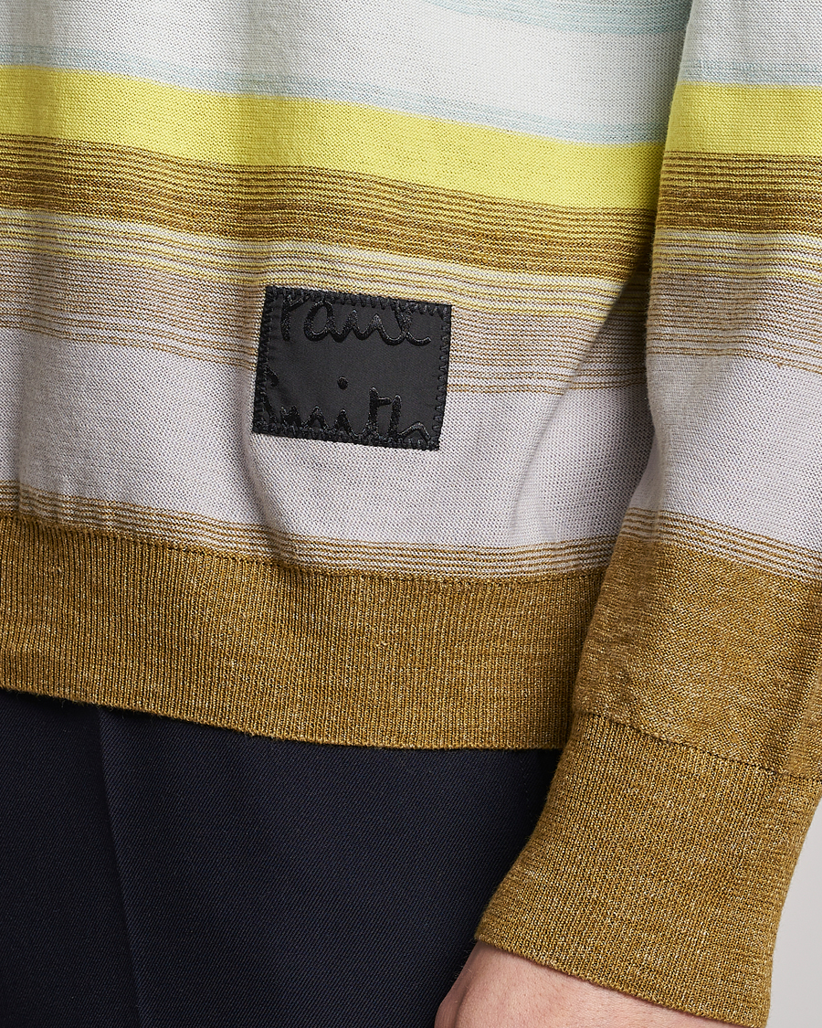 Men | Sweaters & Knitwear | Paul Smith | Crew Neck Sweater Yellow