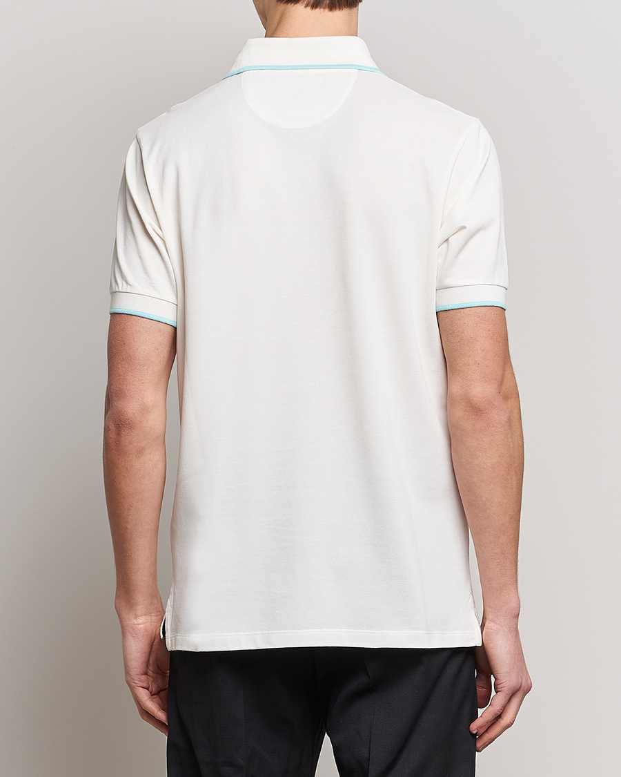 Men | Polo Shirts | Paul Smith | Floral Polo White