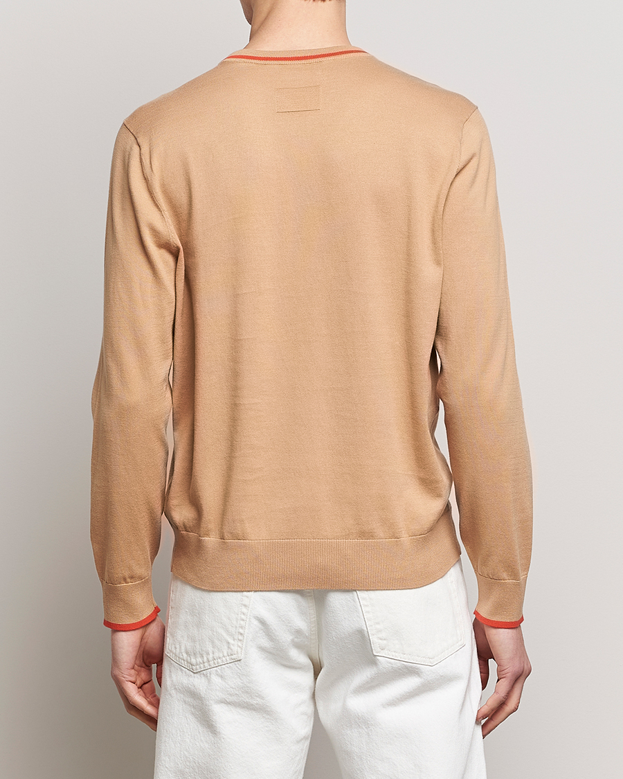 Men | Sweaters & Knitwear | Paul Smith | Organic Cotton Knitted Sweater Light Beige