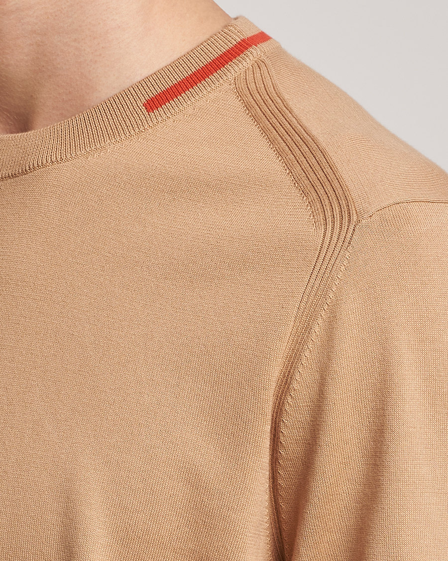 Men | Sweaters & Knitwear | Paul Smith | Organic Cotton Knitted Sweater Light Beige