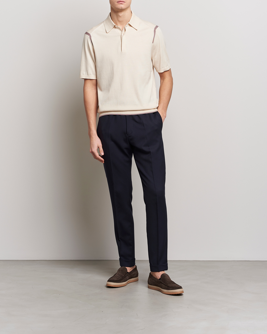 Men | Polo Shirts | Paul Smith | Organic Cotton Polo Off White