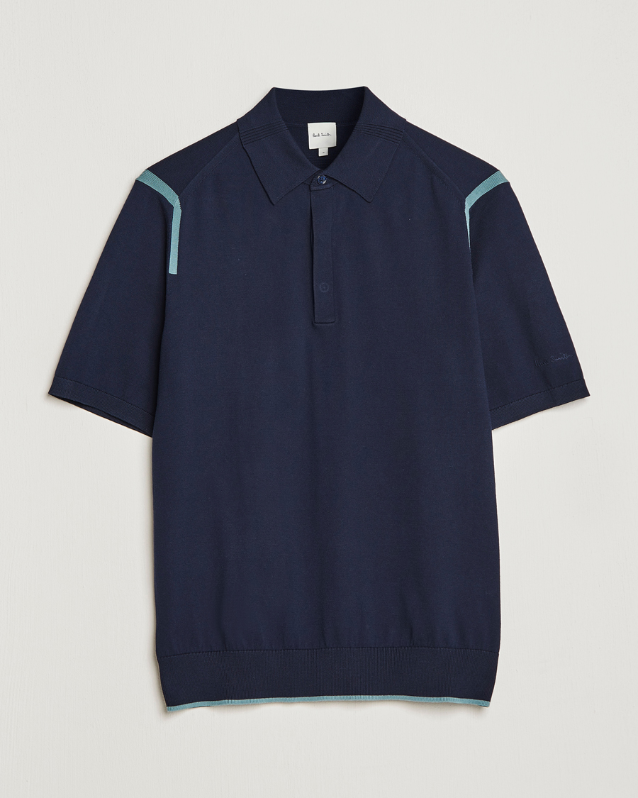 Men | Polo Shirts | Paul Smith | Organic Cotton Polo Dark Navy
