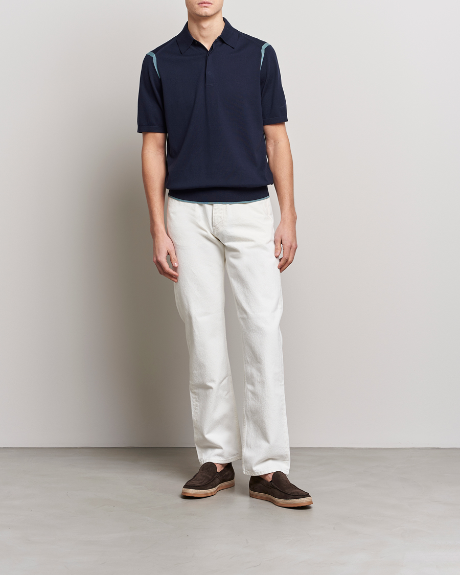 Men | Polo Shirts | Paul Smith | Organic Cotton Polo Dark Navy