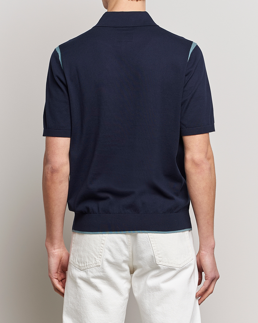 Men | Polo Shirts | Paul Smith | Organic Cotton Polo Dark Navy