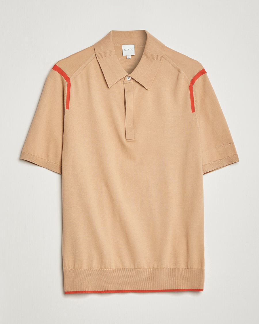 Men | Polo Shirts | Paul Smith | Organic Cotton Polo Light Beige