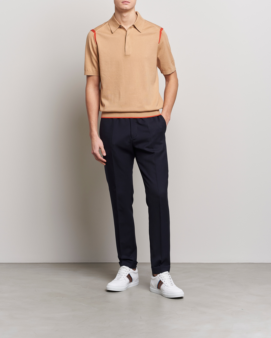 Men | Polo Shirts | Paul Smith | Organic Cotton Polo Light Beige