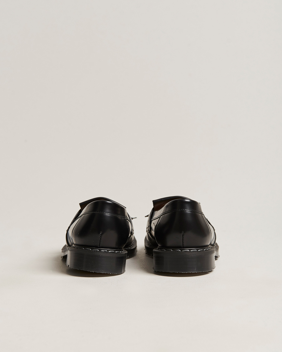 Men | Solovair Tassel Loafer Black Shine | Solovair | Tassel Loafer Black Shine