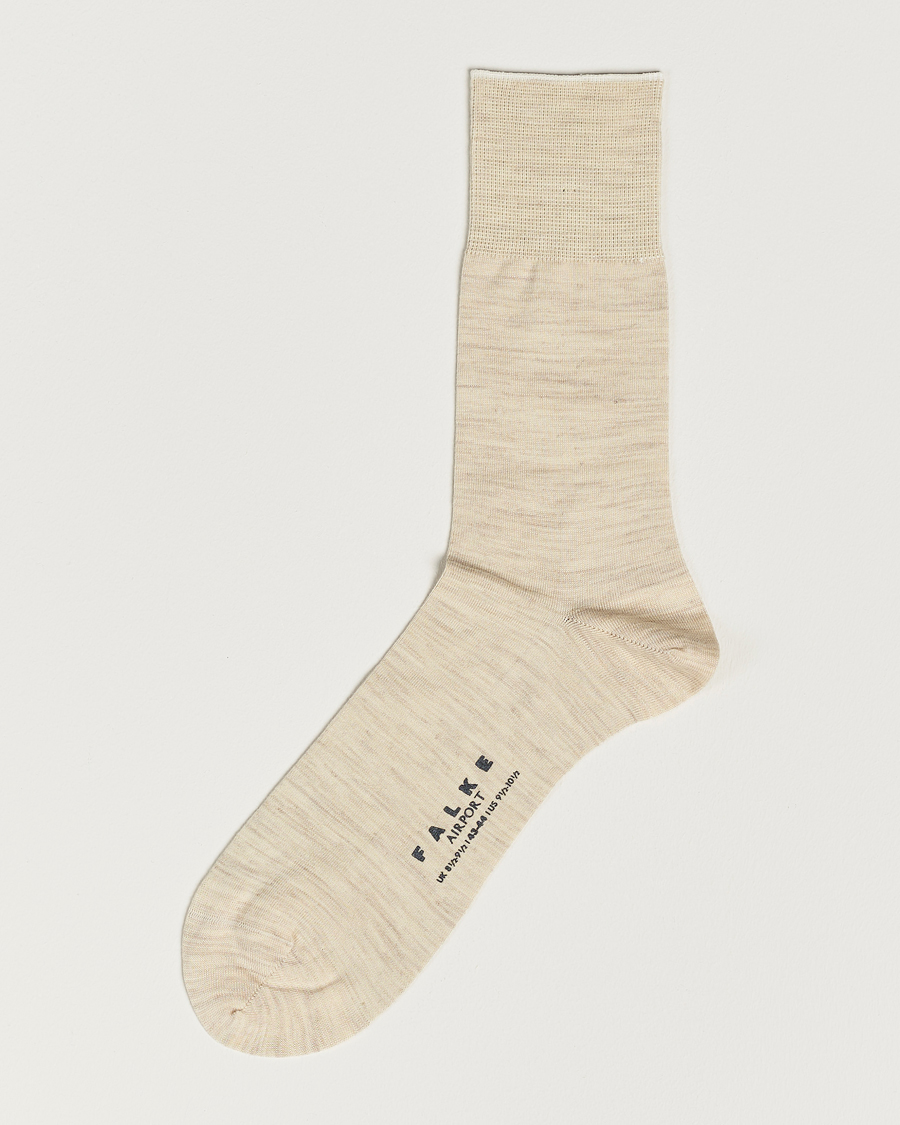 Men | Socks | Falke | Airport Socks Beige Mel