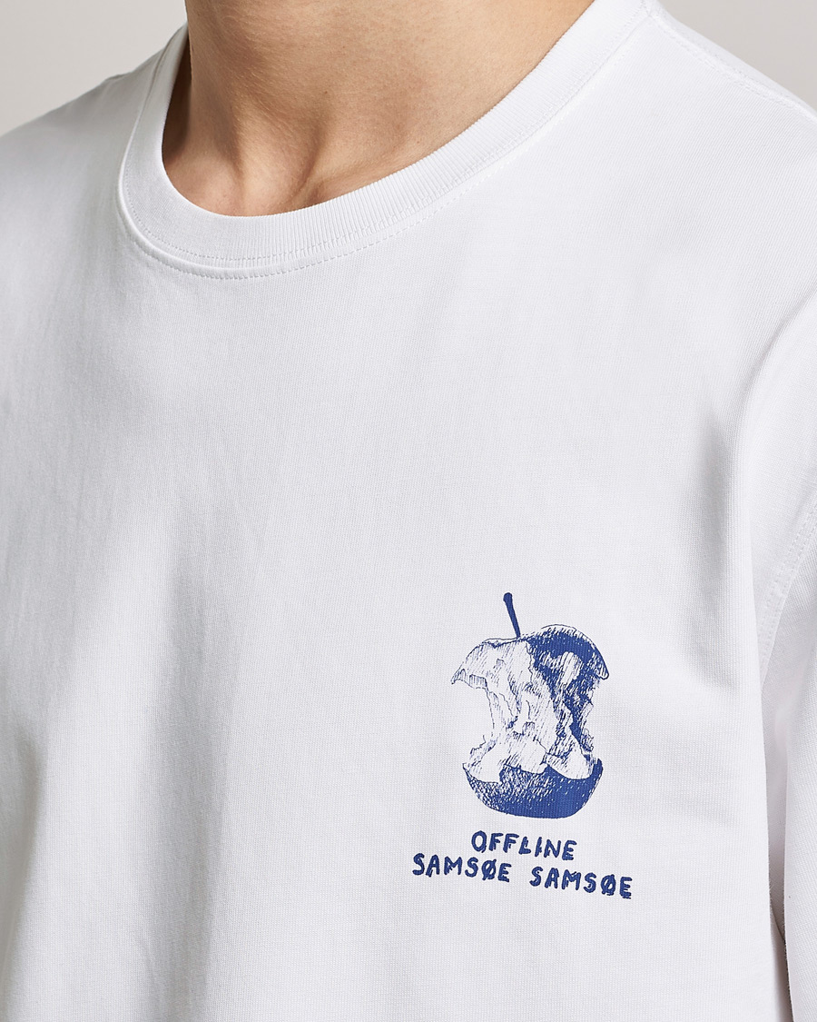 Men | T-Shirts | Samsøe Samsøe | Samsøe & Samsøe Gone Fishing T-Shirt Bottle Flower