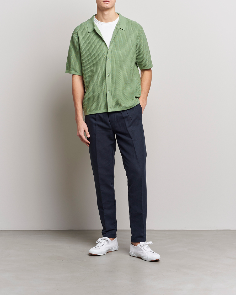 Men | Polo Shirts | Samsøe Samsøe | Samsøe & Samsøe Derek Polo Shirt Basil