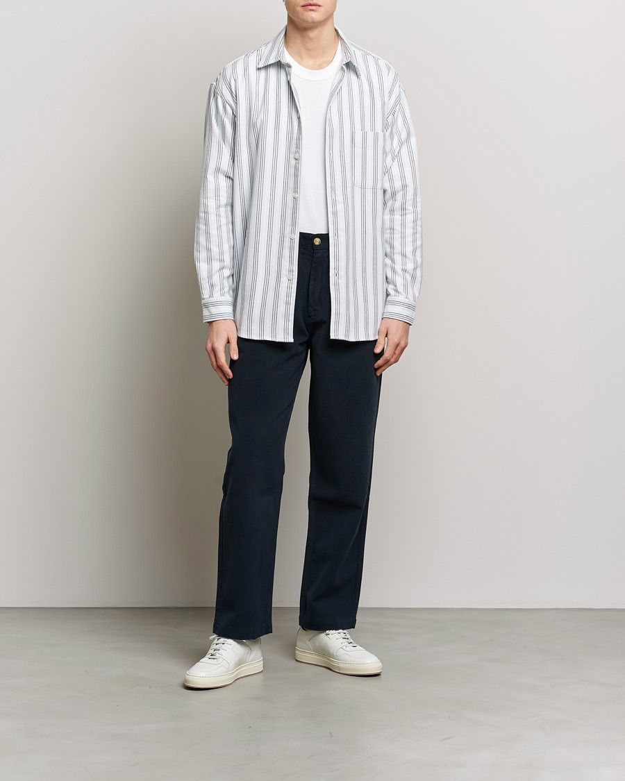 Men | Shirts | Samsøe Samsøe | Samsøe & Samsøe Luan Cotton Shirt Salute Stripe