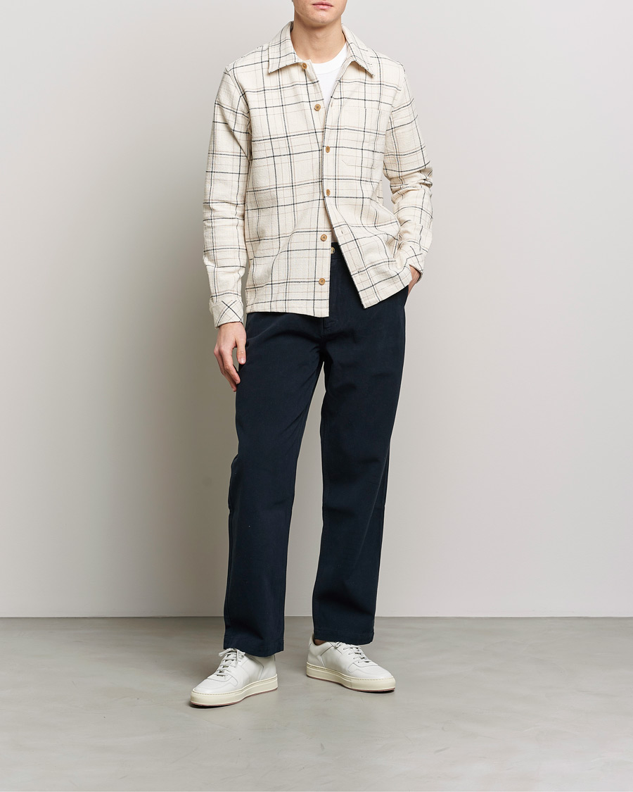 Men | Shirts | Samsøe Samsøe | Samsøe & Samsøe Taka Overshirt Oatmeal
