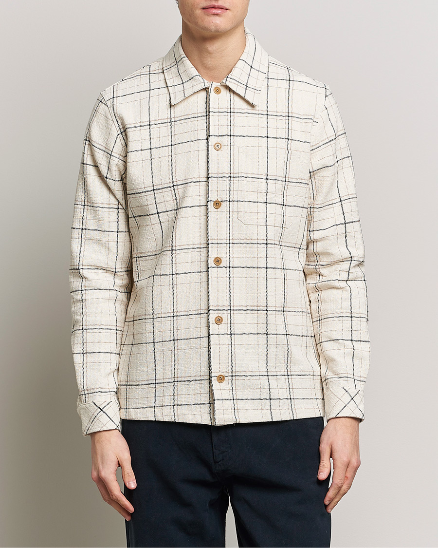 Men | Shirts | Samsøe Samsøe | Samsøe & Samsøe Taka Overshirt Oatmeal
