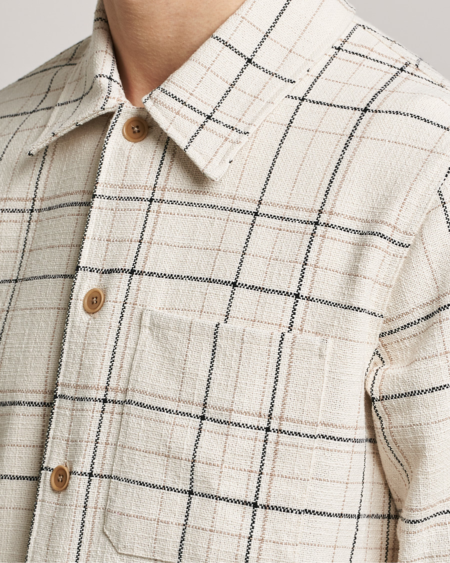 Men | Shirts | Samsøe Samsøe | Samsøe & Samsøe Taka Overshirt Oatmeal