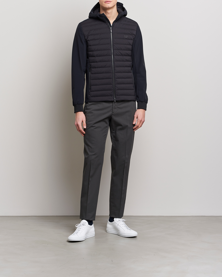 Men | Coats & Jackets | UBR | Super Sonic Delta Hybrid Jacket Black