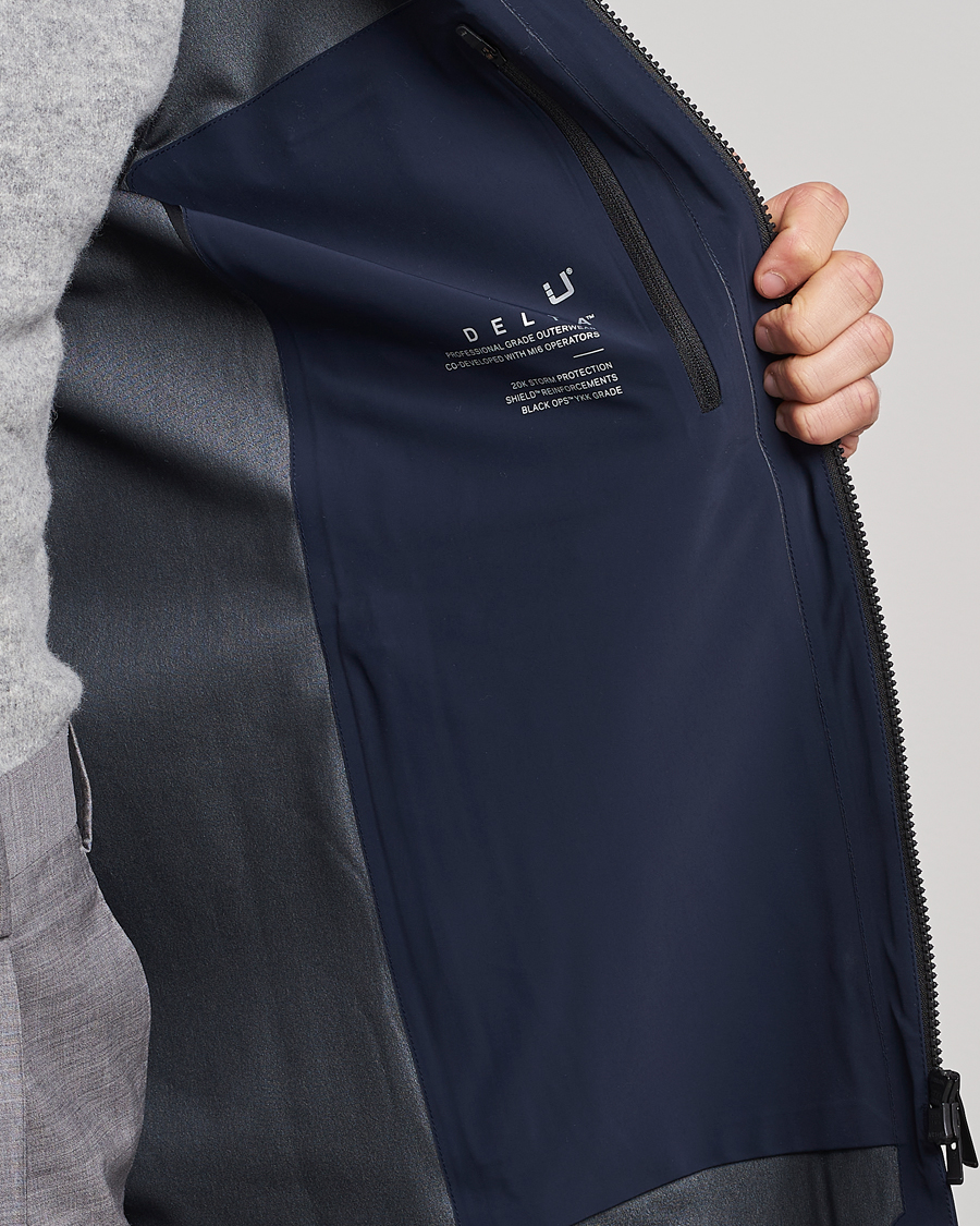 Men | Coats & Jackets | UBR | EX-3 Delta Coat Navy
