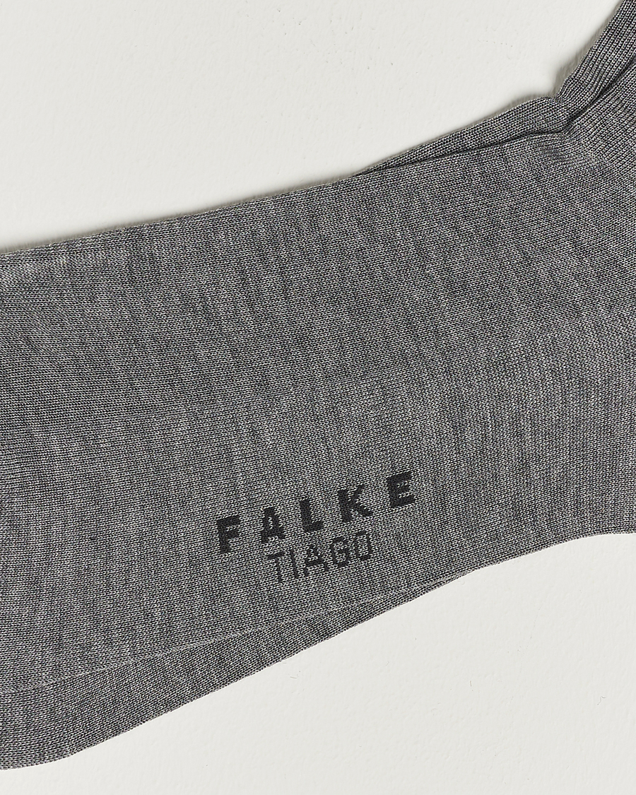 Men |  | Falke | Tiago Socks Light Grey Melange