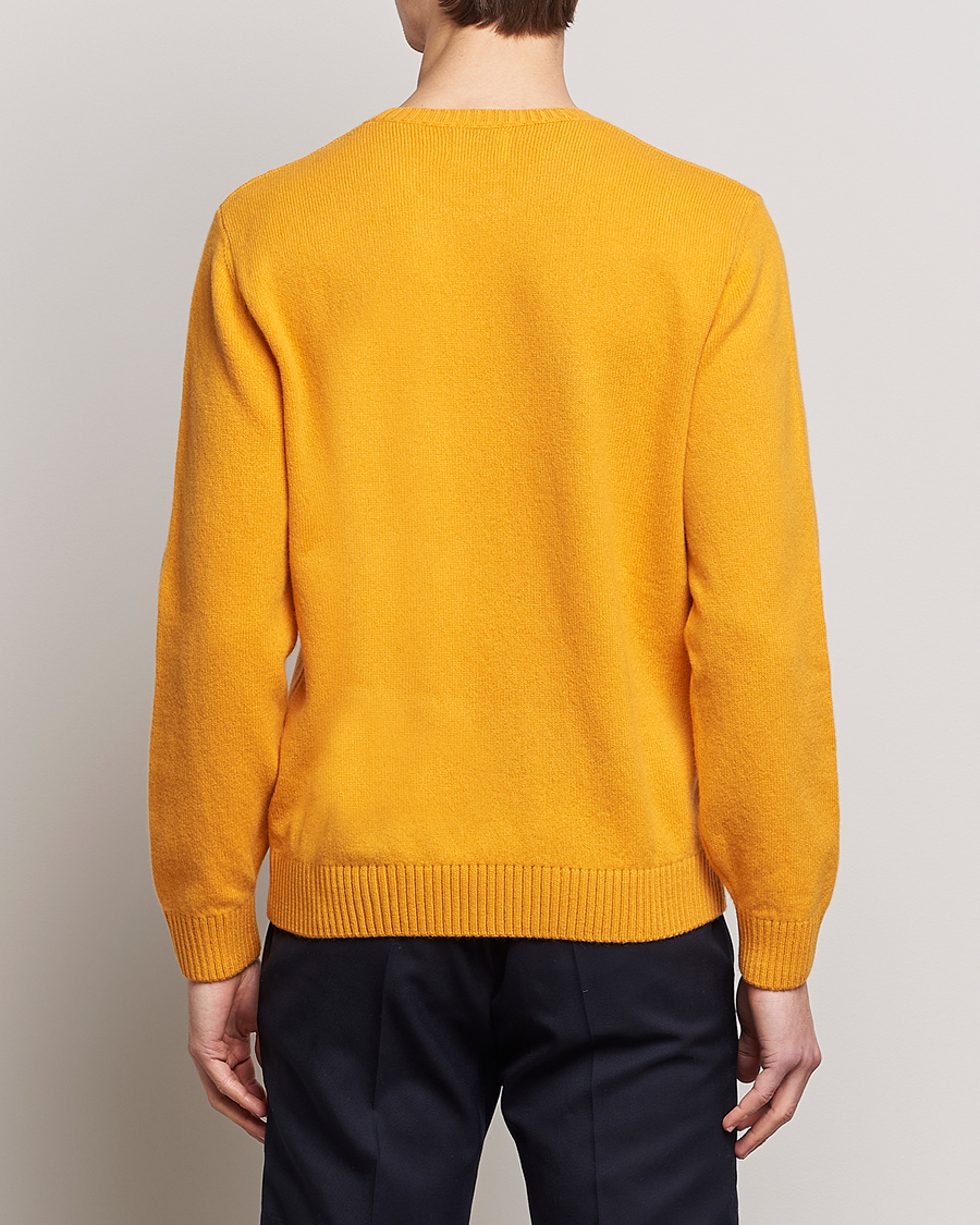 Men | Sweaters & Knitwear | Colorful Standard | Classic Merino Wool Crew Neck Burned Yellow