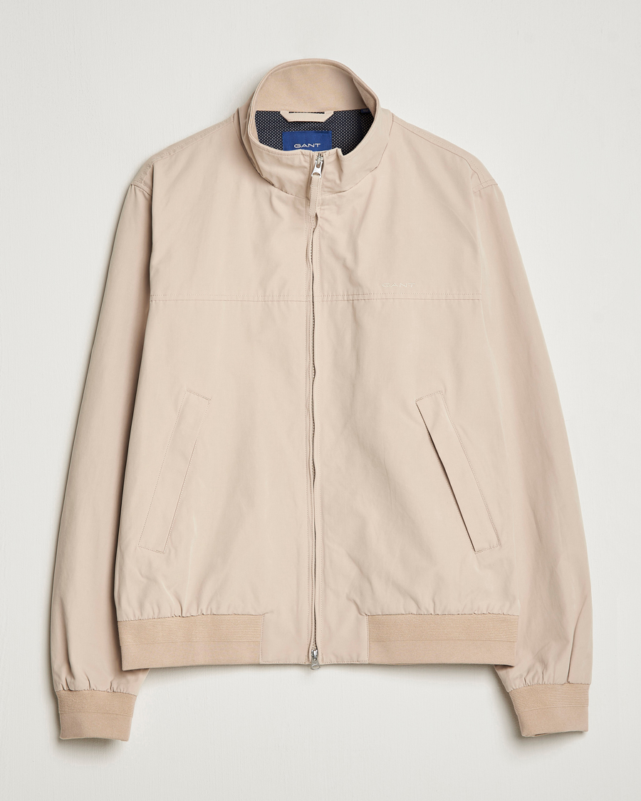 Men | Coats & Jackets | GANT | The Hampshire Jacket Dry Sand