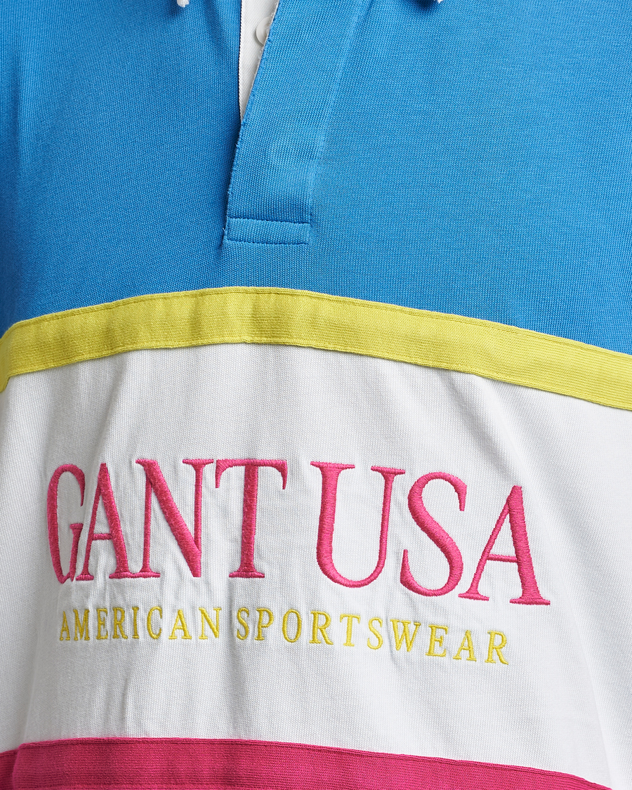 Men | Sweaters & Knitwear | GANT | Archive Heavy Rugger Day Blue