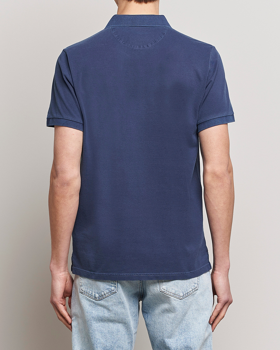 Men | Polo Shirts | GANT | Sunbleached Polo Persian Blue