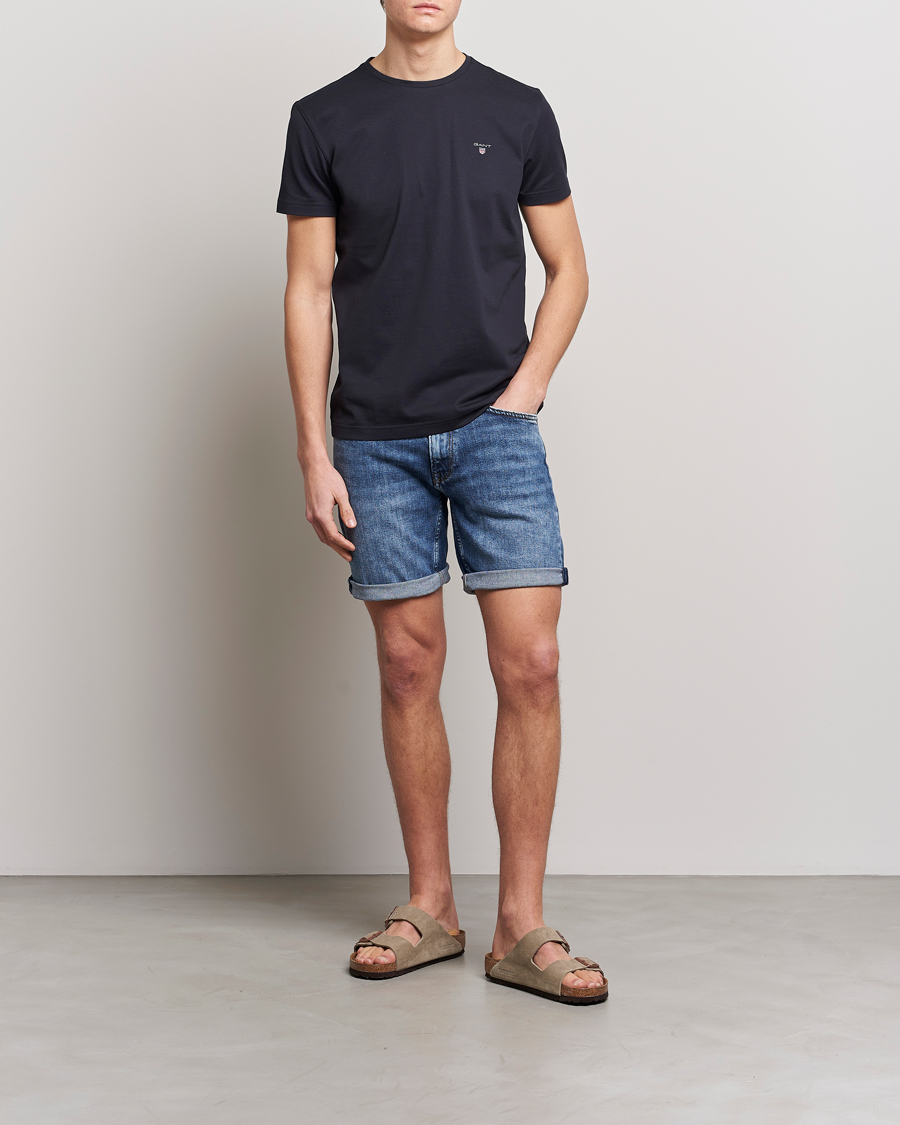 Men | Shorts | GANT | Arley Denim Shorts Medium Blue