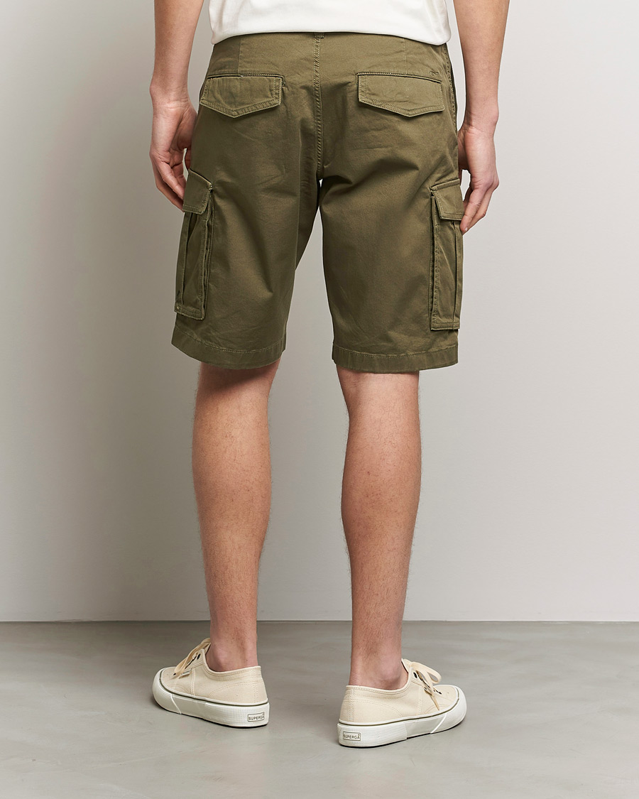 Men | Shorts | GANT | Relaxed Twill Cargoshorts Racing Green