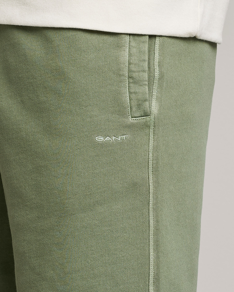 Men | Shorts | GANT | Sunbleached Sweatshorts Calamata Green