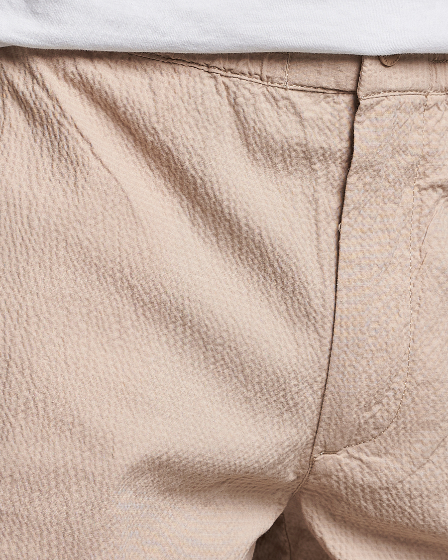 Men | Shorts | GANT | Seersucker Drawstring Shorts Dry Sand