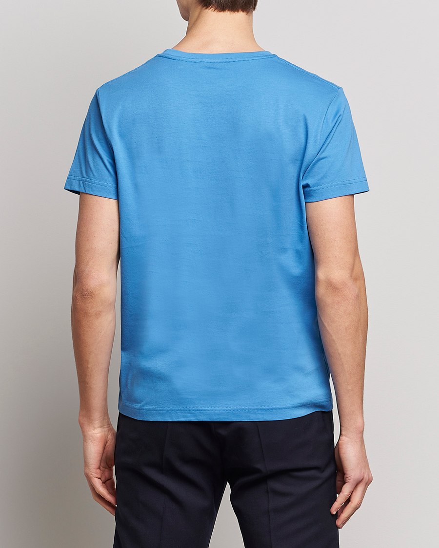 Men | T-Shirts | GANT | The Original T-Shirt Day Blue