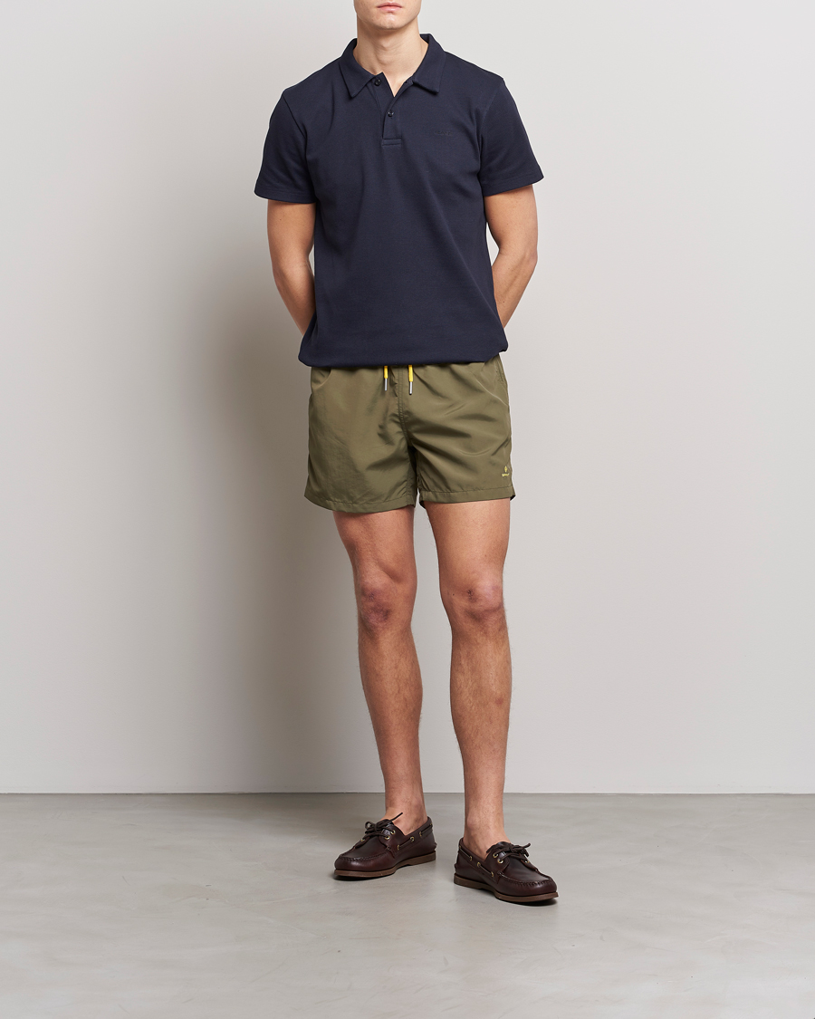 Men | Swimwear | GANT | Basic Swimshorts Racing Green