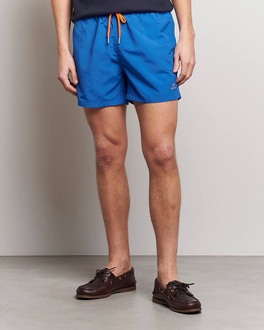 Men | Swimwear | Gant | Basic Swimshorts Nautical Blue
